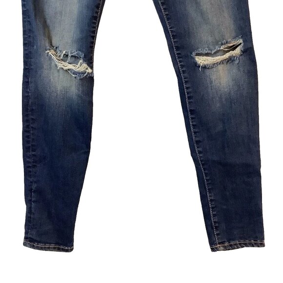 Gap Denim Jean Women's Size 28 Reg Mid Rise Legging Blue Denim - Picture 3 of 10